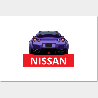 Nissan GTR Posters and Art